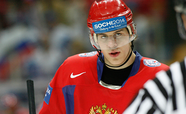 Российский хоккеист Евгений Малкин