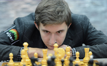 Российский шахматист Сергей Карякин