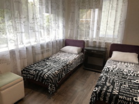 Апартаменты «Аморино» в Евпатории, отдельная спальня