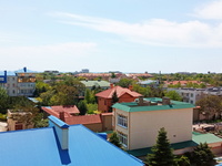 Апартаменты на Шевченко в Евпатории, вид с балкона
