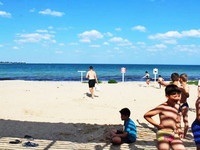Пляж детского лагеря «Алые паруса», Евпатория, Заозерное, фото 2