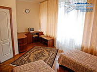 2-местный 1-комнатный номер с раздельными кроватями, фото 2, санаторий «Бригантина», Евпатория