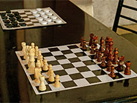 Шахматно-шашечный клуб, детский лагерь «Чайка», Евпатория, Заозерное