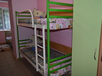 5-местные 2-комнатные номера с удобствами на блок в корпусе №1 ДОЛ «Кипарис», Алушта, ЮБК, фото 2