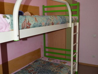 5-местные 2-комнатные номера с удобствами на блок в корпусе №1 ДОЛ «Кипарис», Алушта, ЮБК, фото 3