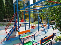 Детская площадка в детском лагере «Кипарис», Алушта, ЮБК, фото 10