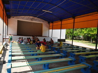 Летний кинотеатр в детском лагере «Парус», Евпатория, Заозерное, фото 1