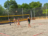 Площадка для пляжного волейбола в детском лагере «Радуга», Евпатория, фото 2