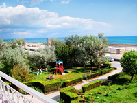 Вид на море из отеля «Вилла Каламит», Евпатория, фото 1