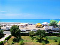 Вид на море из отеля «Вилла Каламит», Евпатория, фото 2