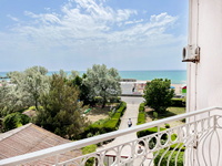 2-комнатный Люкс с балконом и видом на море, отель «Вилла Каламит», Евпатория, фото 8