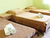 Комната с тремя односпальными кроватями, Гостевой дом «Валерия», пгт Заозерное, Евпатория