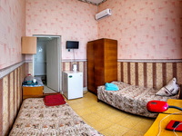 2-местный 1-комнатный номер с кондиционером в корпусе №4 санатория «Орленок», Евпатория, фото 2