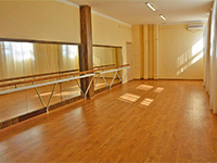 Зал для занятий танцами в санатории МДМЦ «Чайка», Евпатория, Заозерное